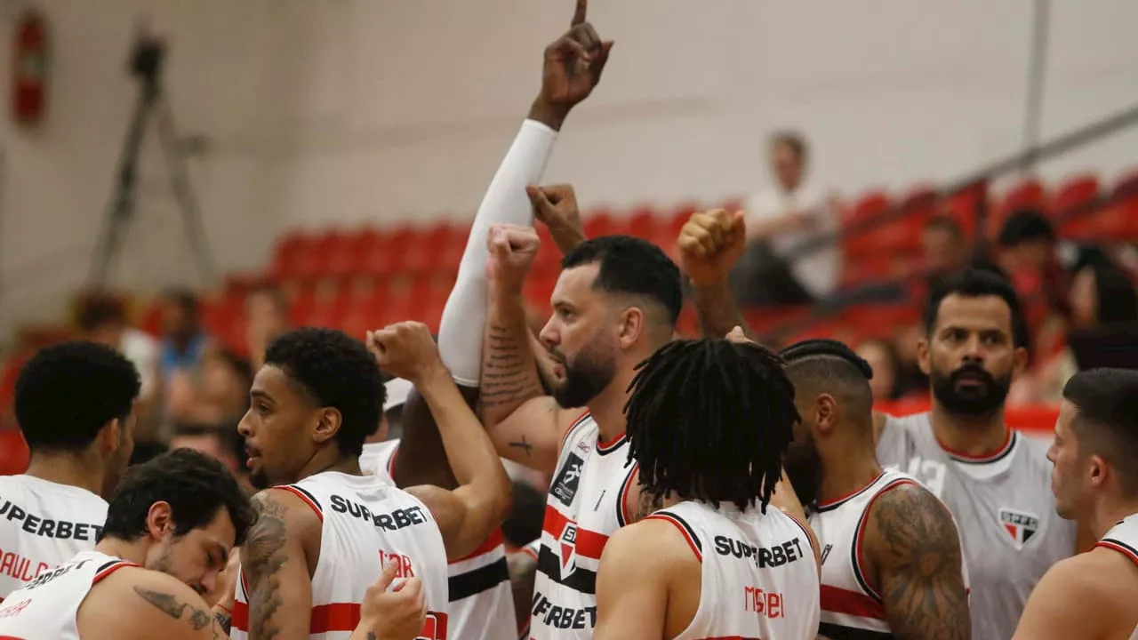 São Paulo X Botafogo: onde assistir e horário do jogo pelo NBB