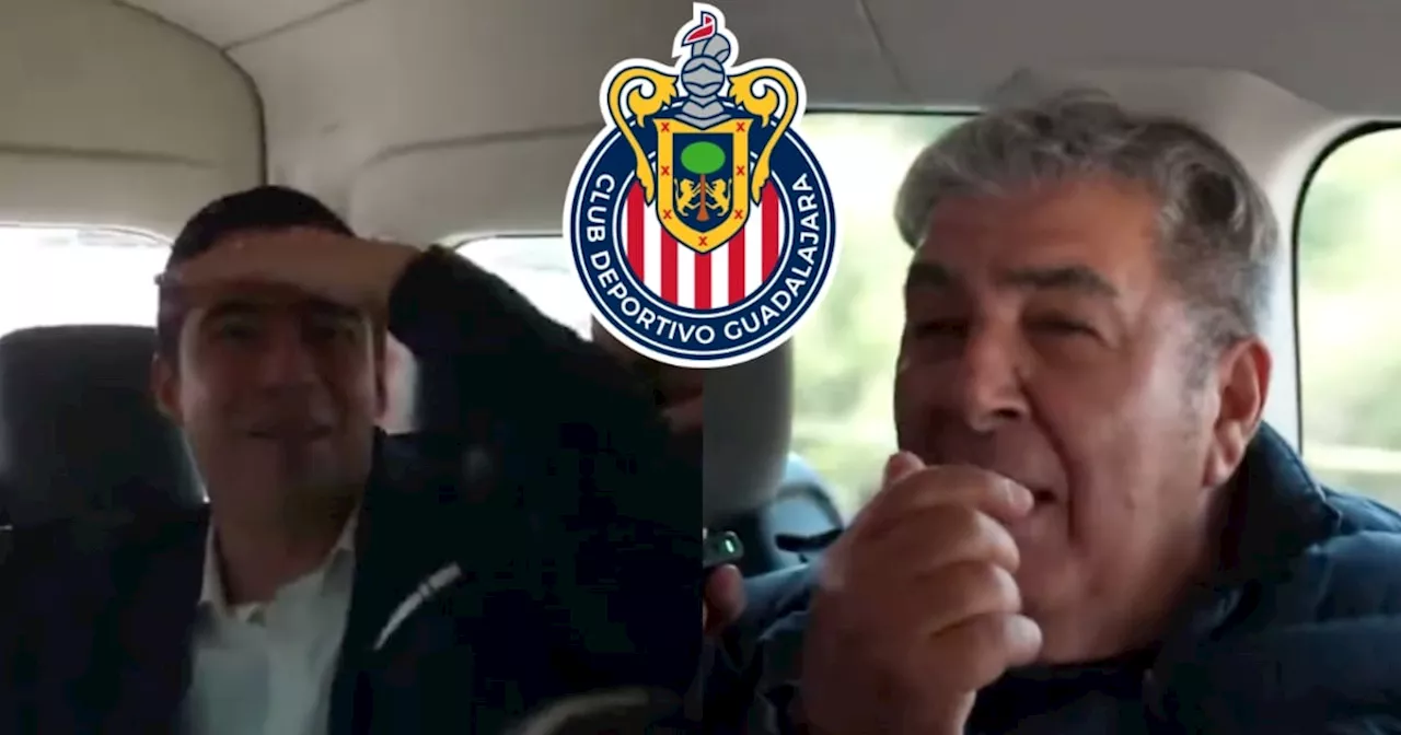 VIDEO: Andrés Vaca y Carlos Reinoso se burlan de periodista que es aficionado de Chivas