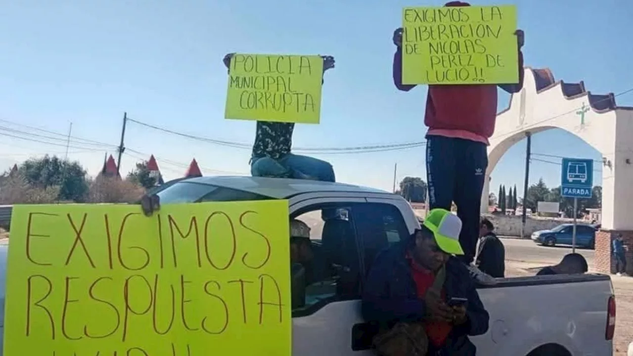 México-Pachuca: Bloqueo a la altura de Zapotlán hay caos vial y tráfico pesado