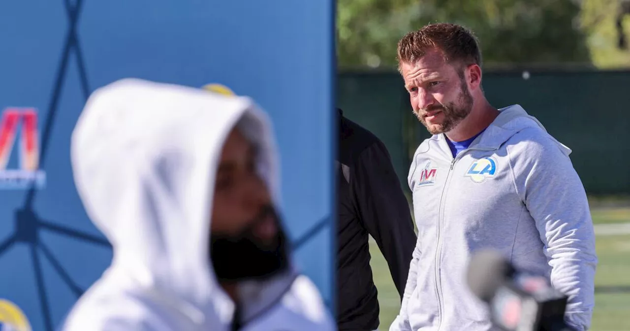 Rams coach Sean McVay still has love for Odell Beckham Jr., released by Dolphins