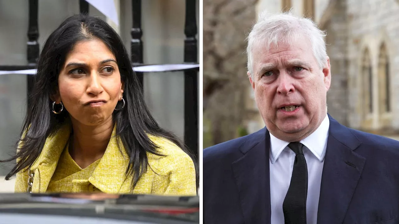 Suella Braverman leads calls for identity of 'Chinese spy’ linked to Prince Andrew to be revealed