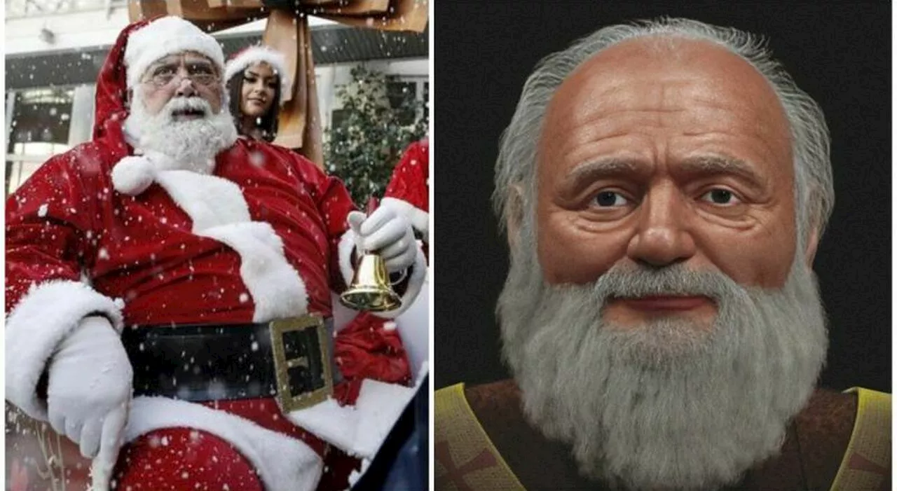 Babbo Natale, il suo volto ricostruito in 3D: la scoperta dei ricercatori dall'analisi del cranio di San Nicol