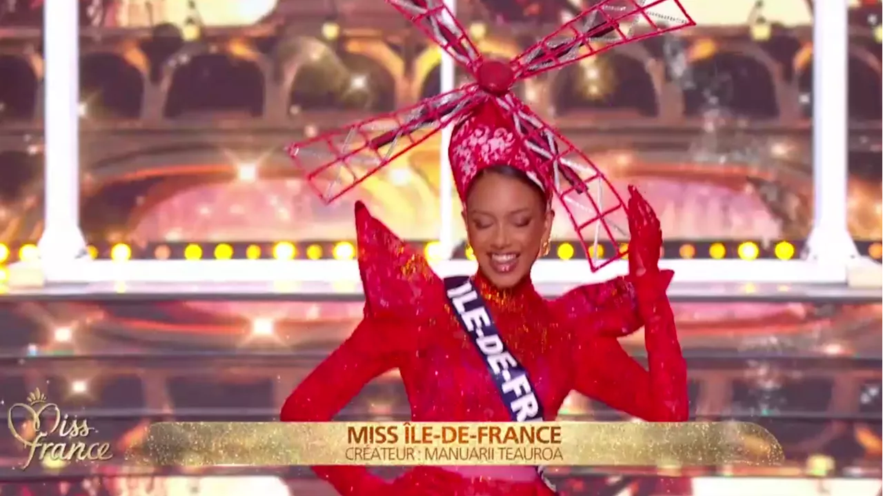 À Miss France 2025, Miss Île-de-France n’est pas la seule à marquer les esprits dans son costume régional