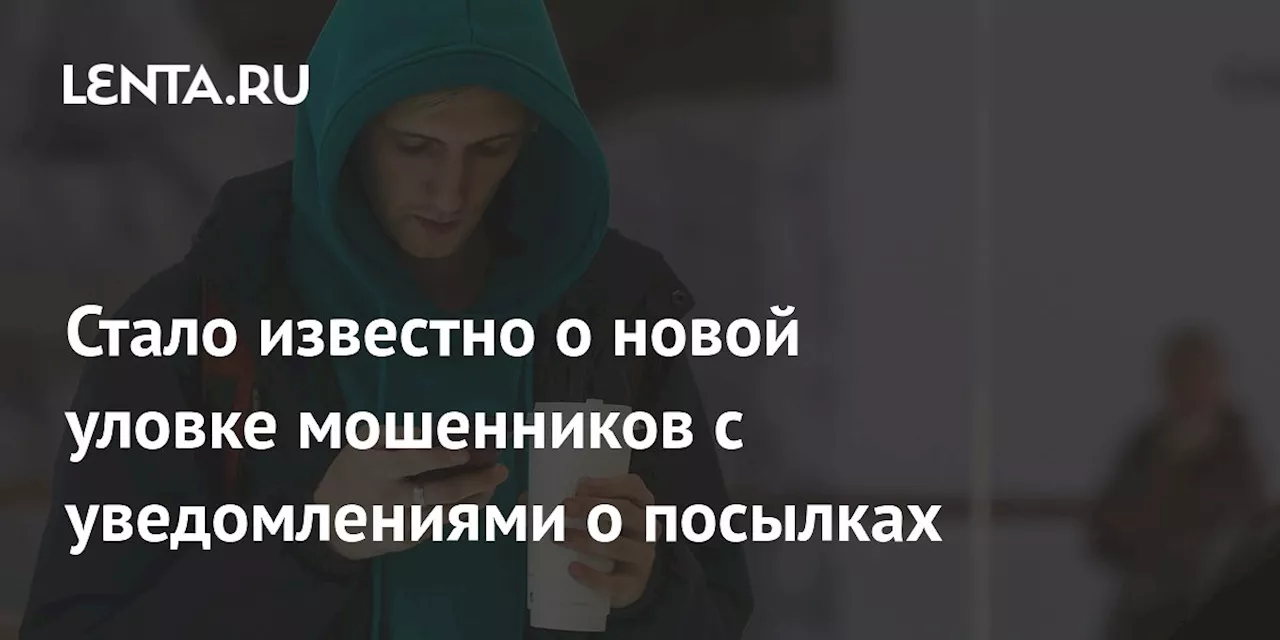 Стало известно о новой уловке мошенников с уведомлениями о посылках