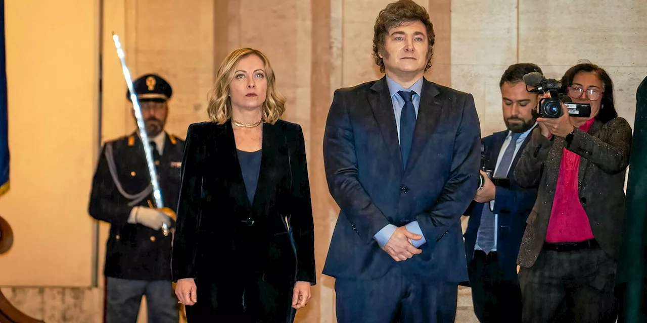 Javier Milei s’apprête à obtenir la nationalité italienne