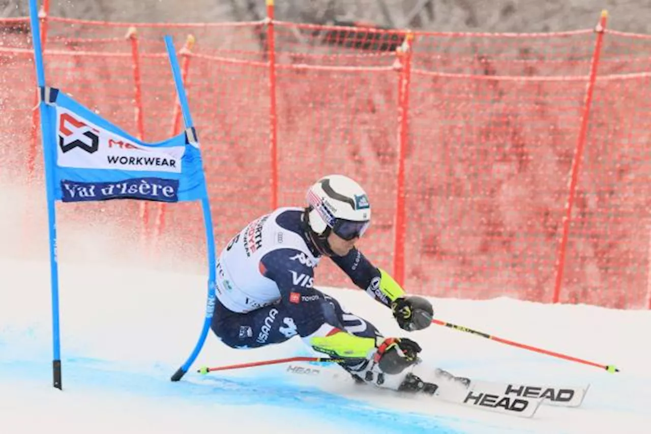 Marco Odermatt en tête du géant de Val-d'Isère, Alexis Pinturault dans le Top 15, Clément Noël a chuté