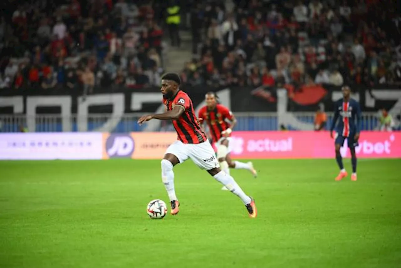 « Une absence de longue durée » pour Jeremie Boga selon l'entraîneur de Nice Franck Haise