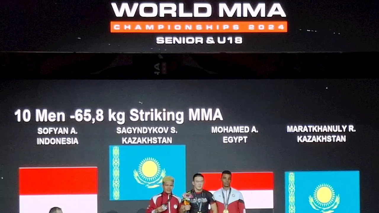 Indonesia Amankan 1 Emas, 3 Perak, dan 11 Perunggu di Kejuaraan Dunia MMA 2024