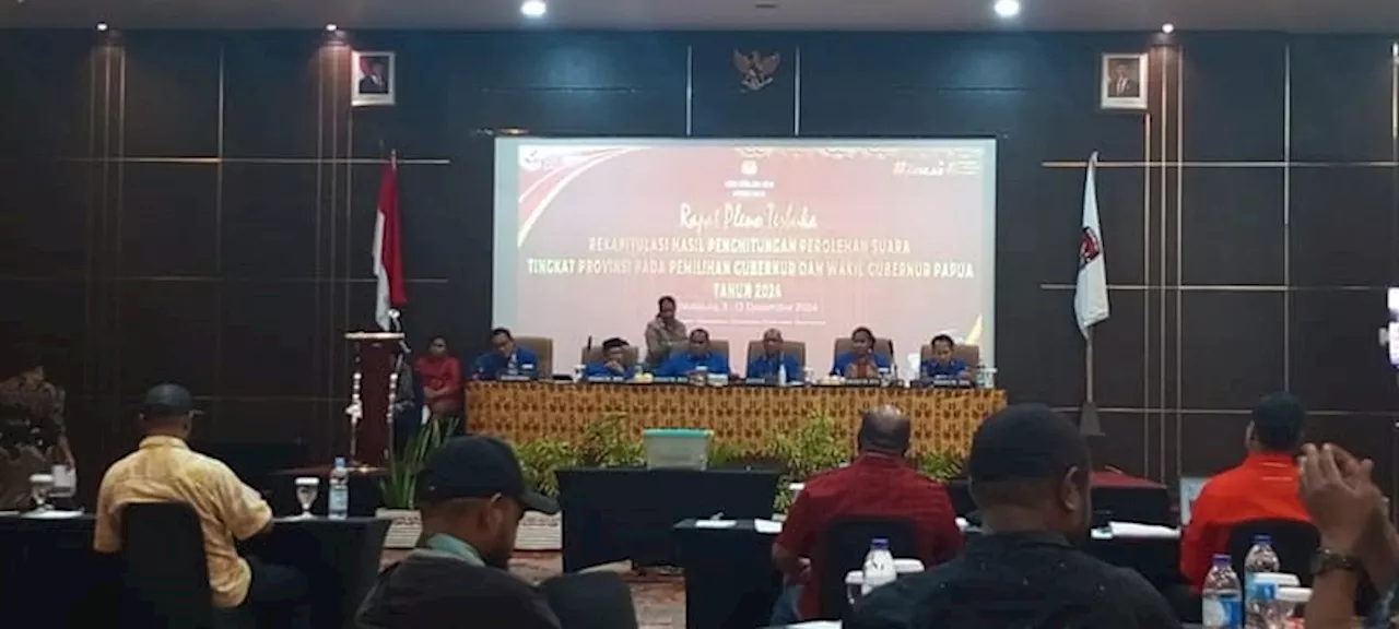 Sah, KPU Papua Tetapkan Benhur Tomi Mano-Yermias Bisai Menang Pilgub Papua