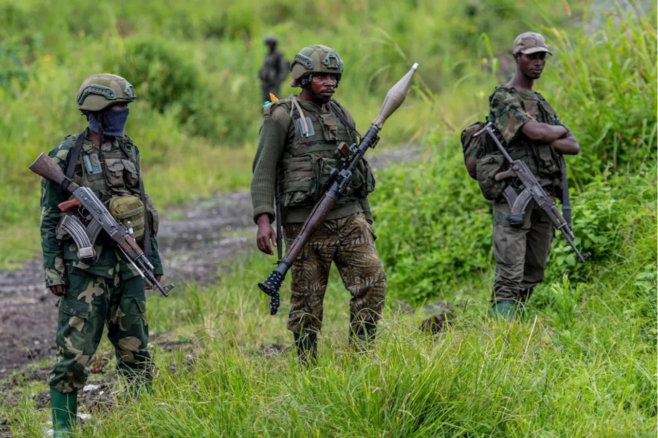 Fighting in eastern Congo between army and rebels intensifies ahead of peace talks Sunday