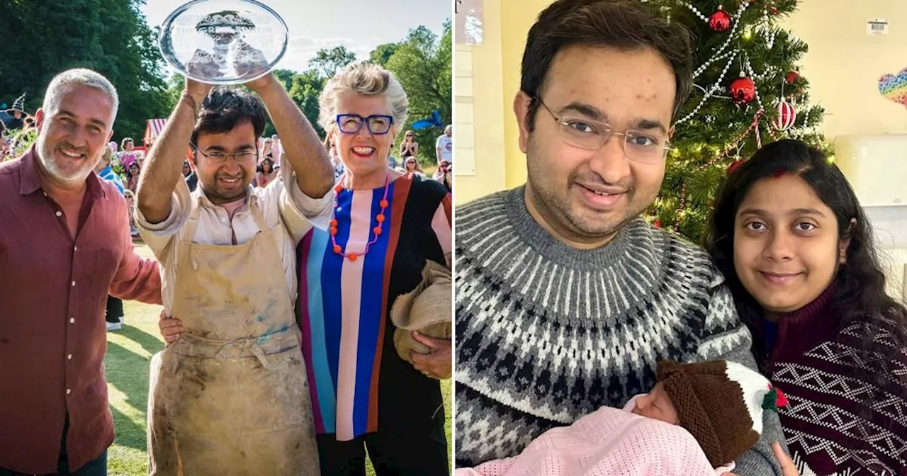 Great British Bake Off winner overjoyed as he announces birth of first child