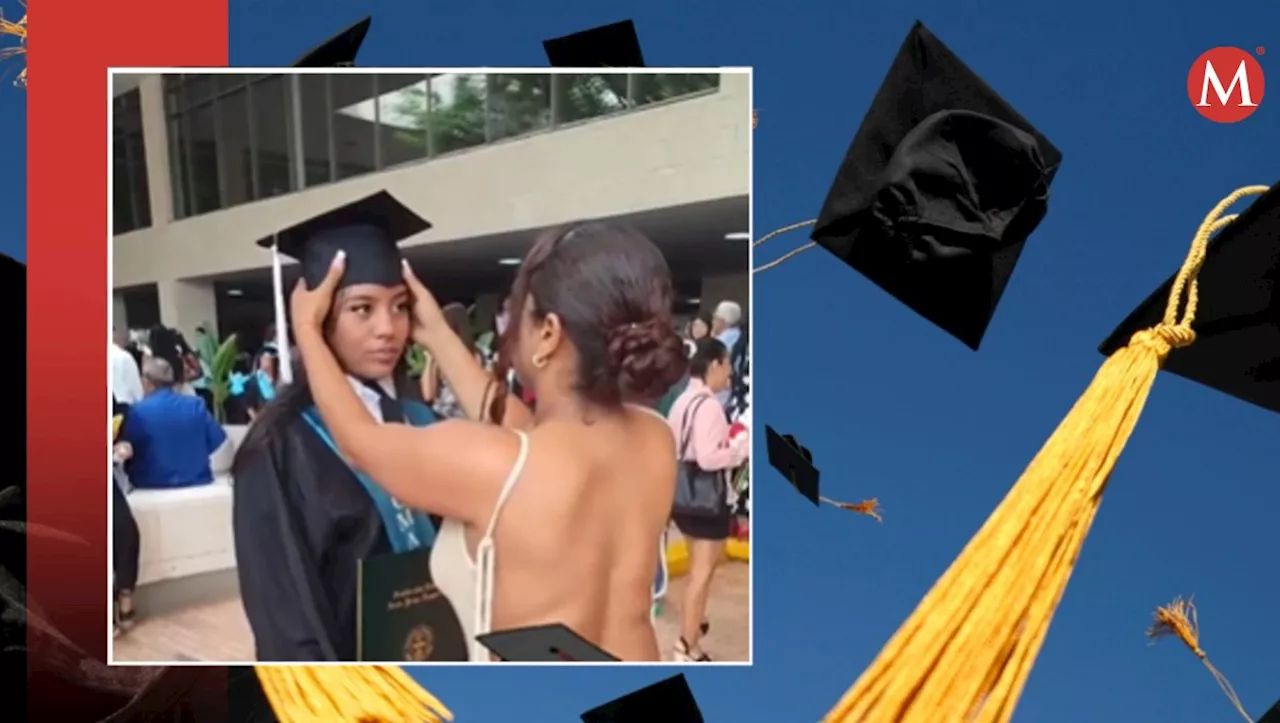 Mujer celebra la graduación de su hija y reflexiona sobre ser madre joven