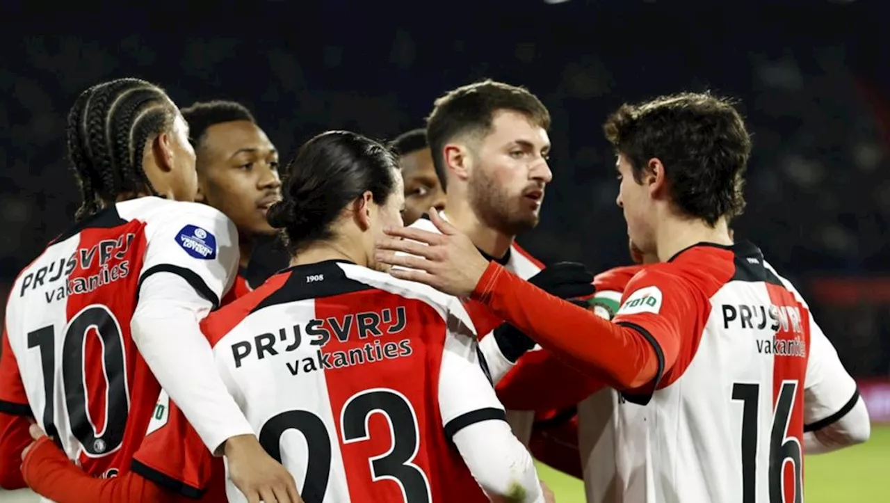 Santiago Giménez se luce con 'hat-trick' para liderar victoria del Feyenoord