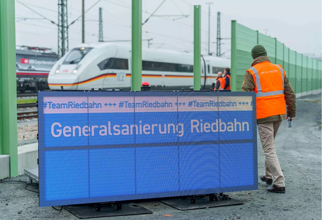 Wissing: Bahn nach erster Trassen-Sanierung zuverlässiger