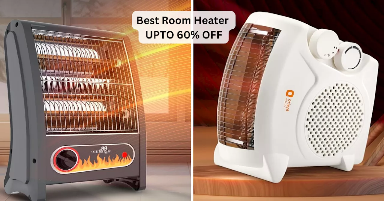 शीतलहर से बचना है तो घर ले आएं ये Room Heater, फिर जल्दी नहीं मिलेगा Amazon Sale से 60% तक का बंपर डिस्काउंट