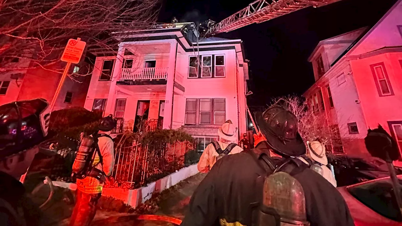 14 people displaced by early-morning fire in Mattapan