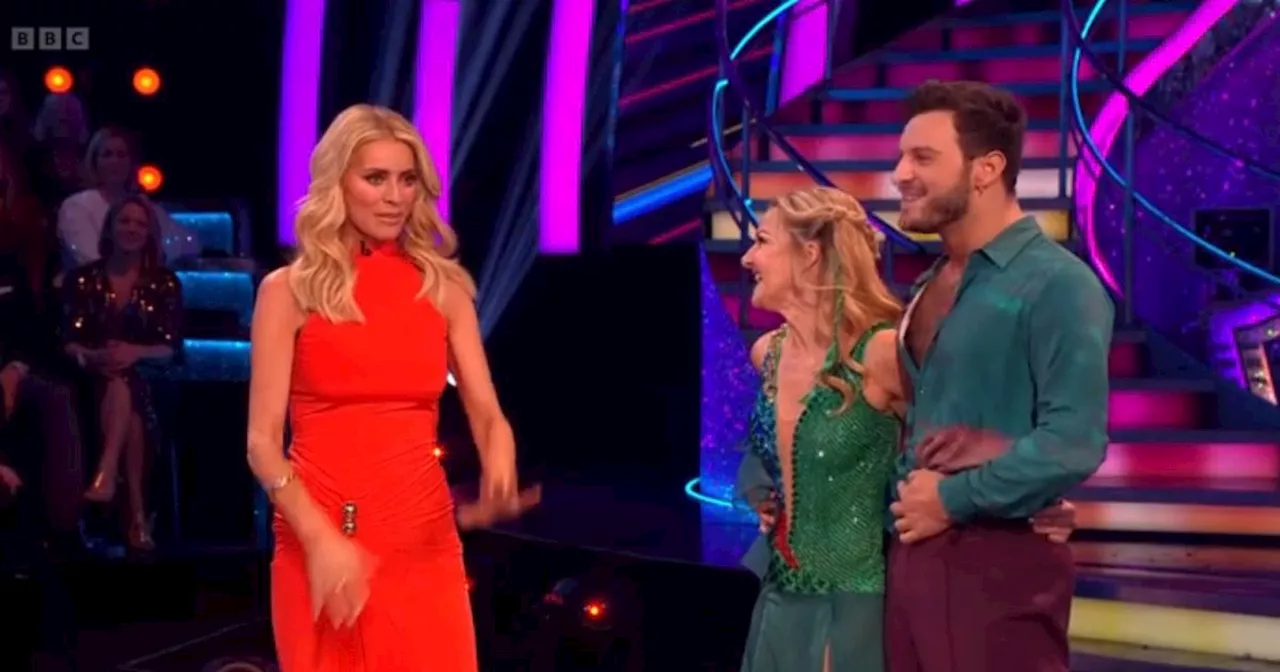 Strictly's Vito Coppola suffers awkward wardrobe malfunction during final