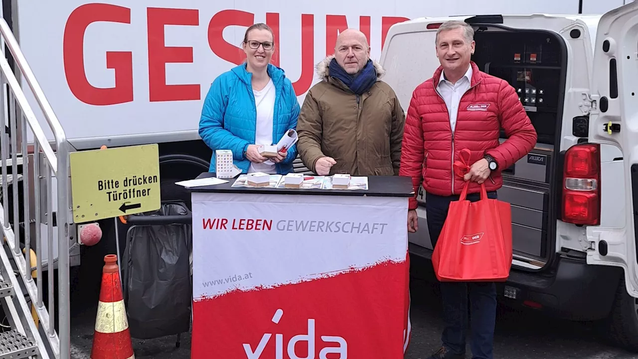 AK-Gesundheitstruck zu Gast im Bezirk Horn