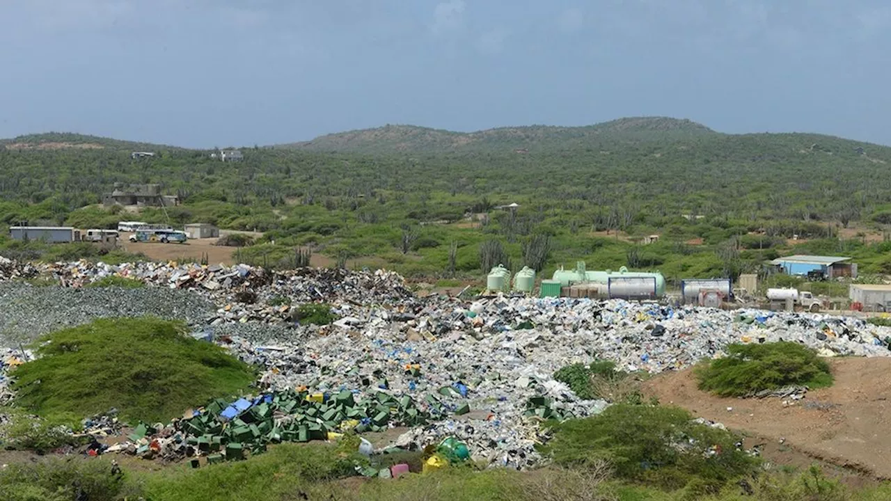 Veel hogere dioxinewaarden rond stortplaats Bonaire na branden