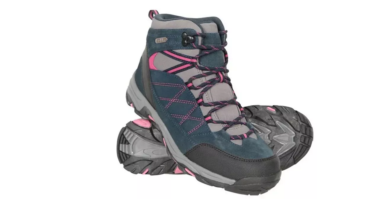 'Comfortable' walking boots better than half price at Mountain Warehouse