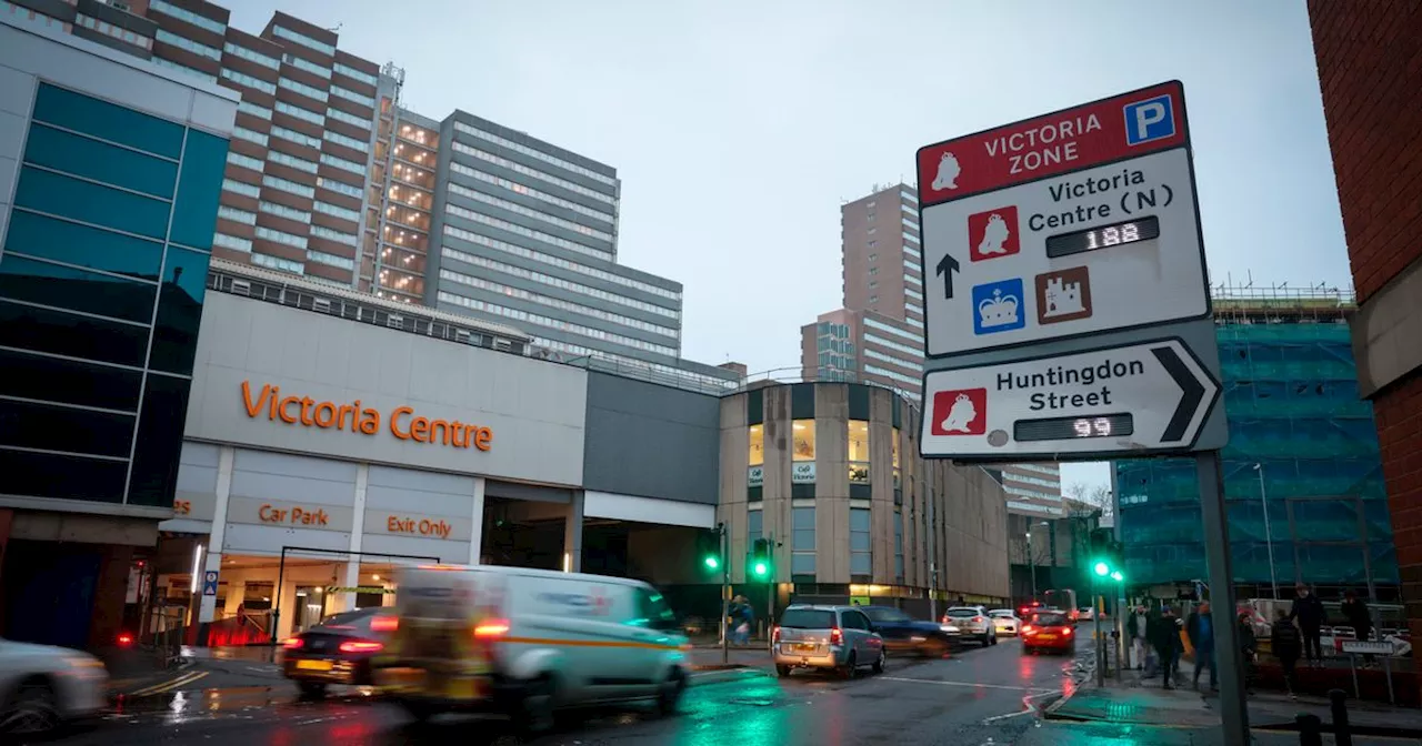 Nottingham traffic live updates as car parks filling up on busy Christmas shopping day