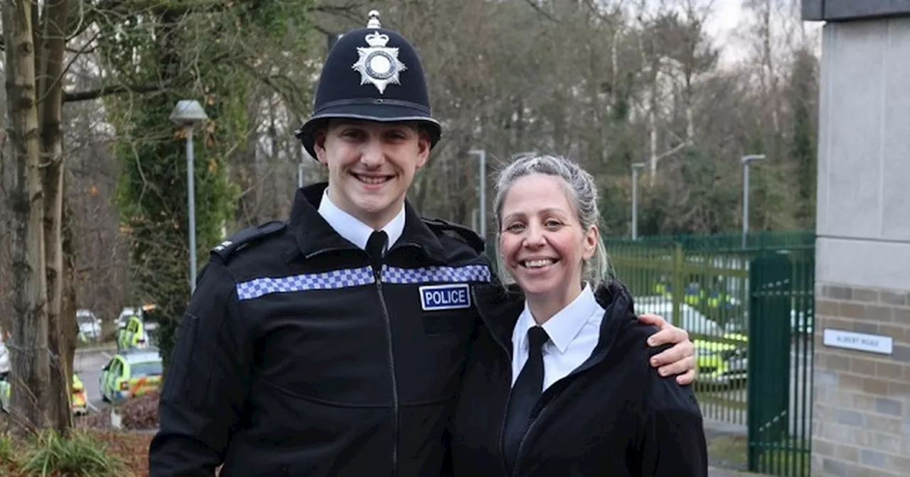 Young Nottinghamshire Police officer to follow in mum's footsteps