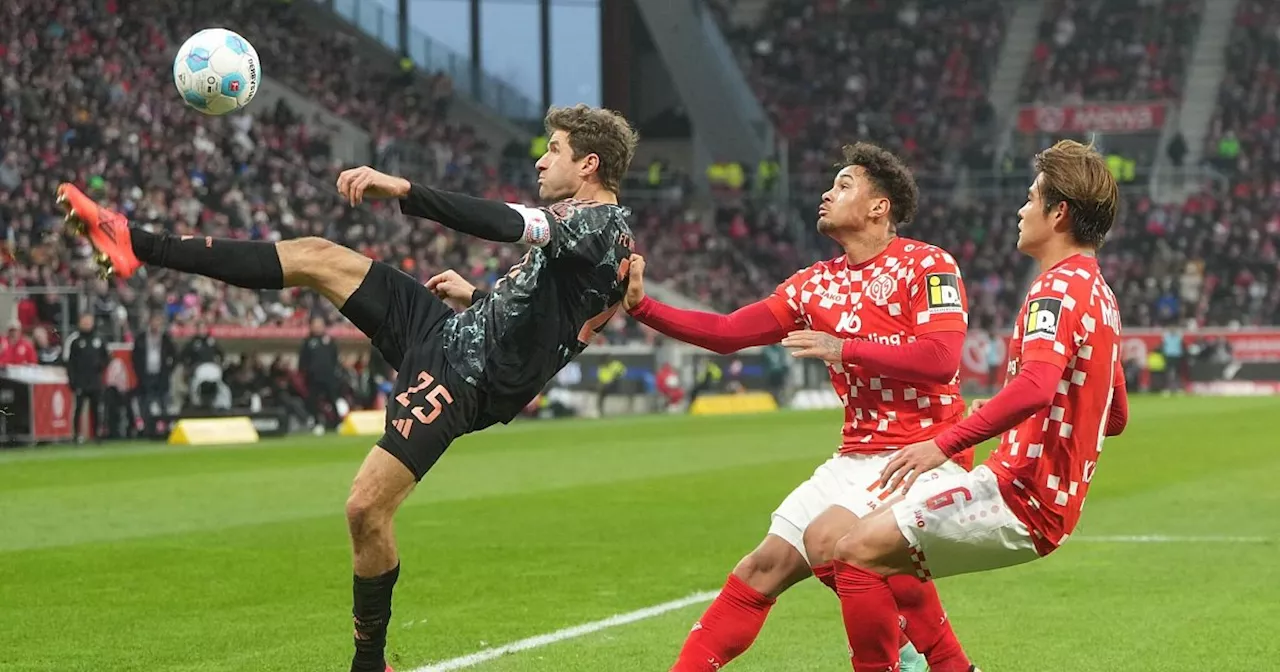 Kompanys Bayern kassieren in Mainz erste Bundesliga-Pleite