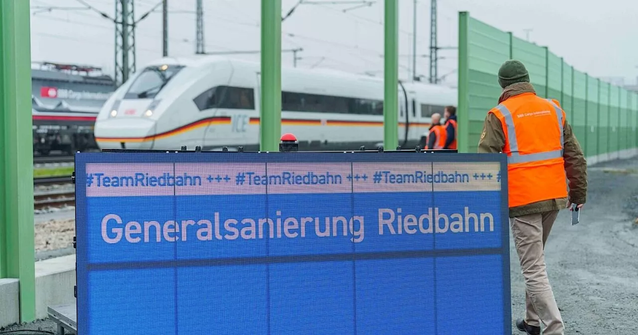 Wissing: Bahn nach erster Trassen-Sanierung zuverlässiger