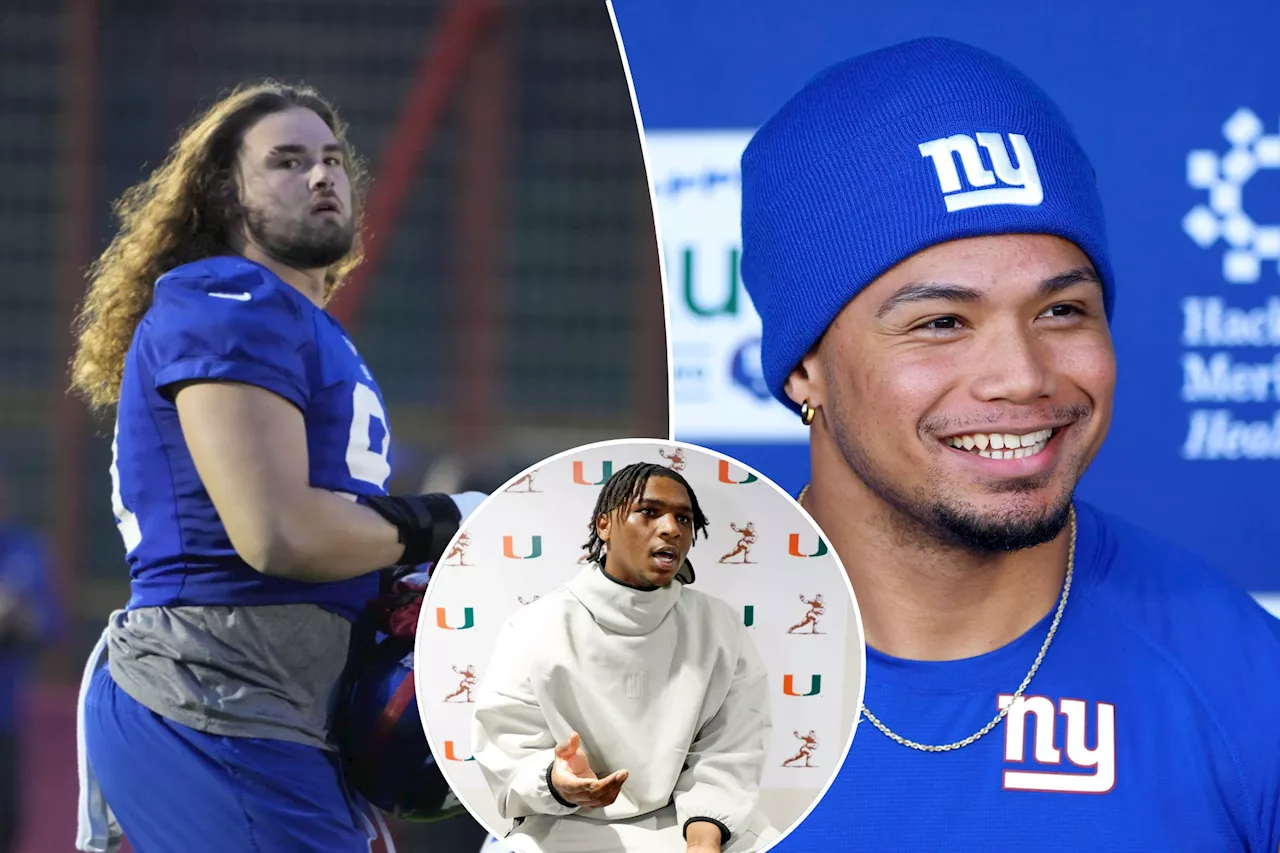 Giants rookie duo already have experience playing against top QBs Cam Ward, Shedeur Sanders