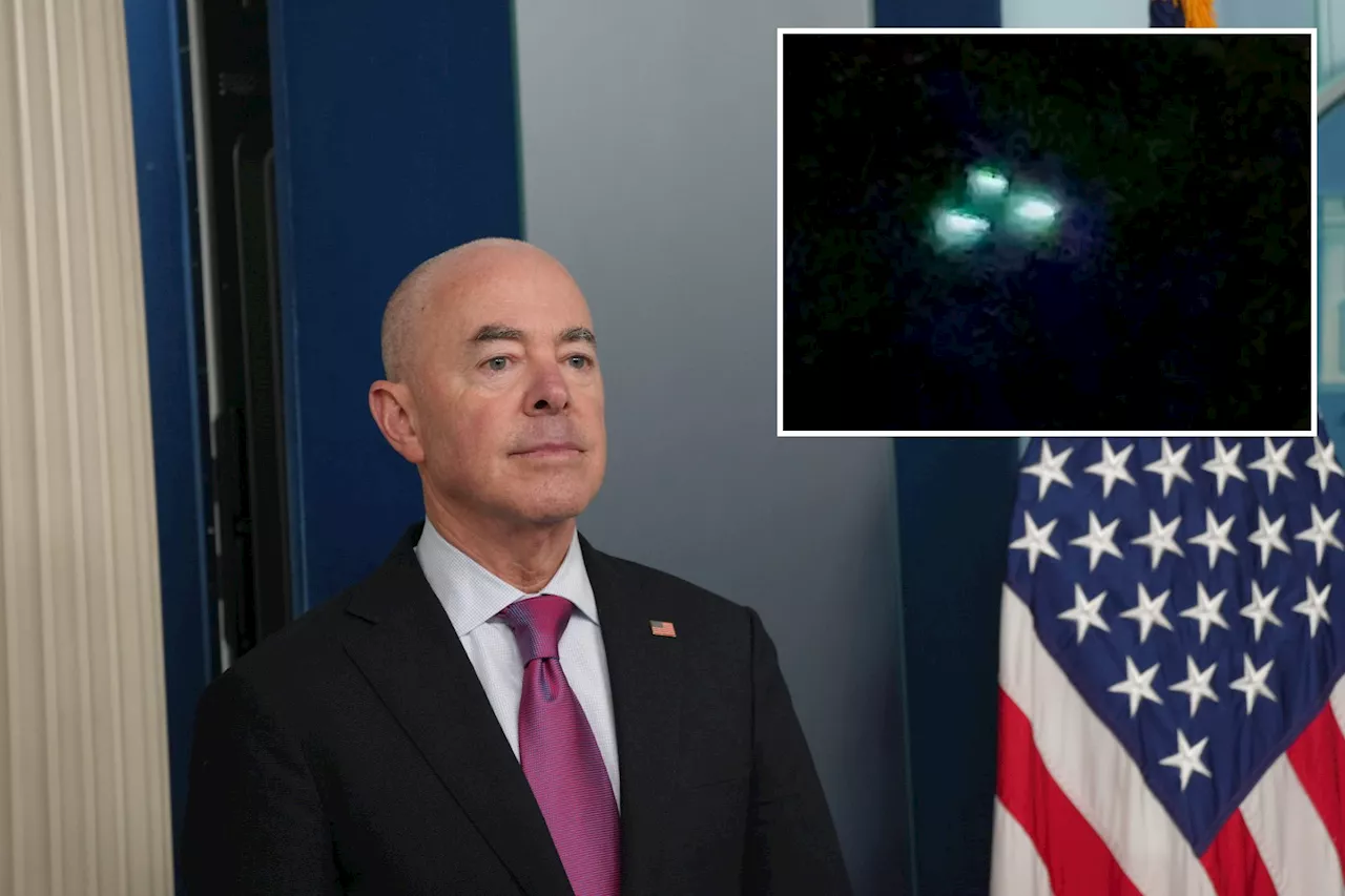 Homeland Security Secretary Mayorkas downplays drone sightings, says the feds ‘can’t shoot’ them down