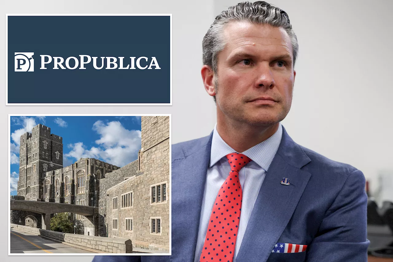 ProPublica faces backlash for 'journalism' claim after email to Hegseth gets exposed