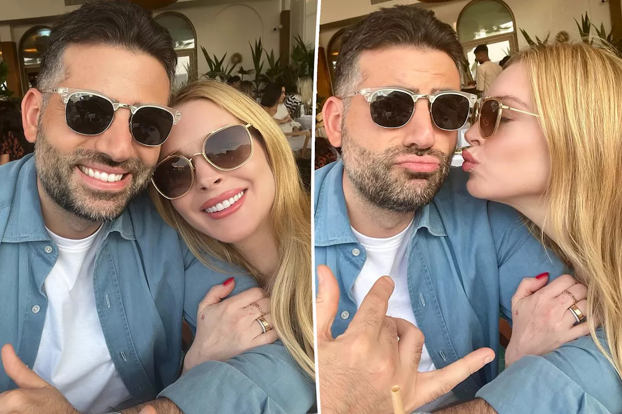 Lindsay Lohan shares rare PDA-packed photos with husband Bader Shammas while out on lunch date