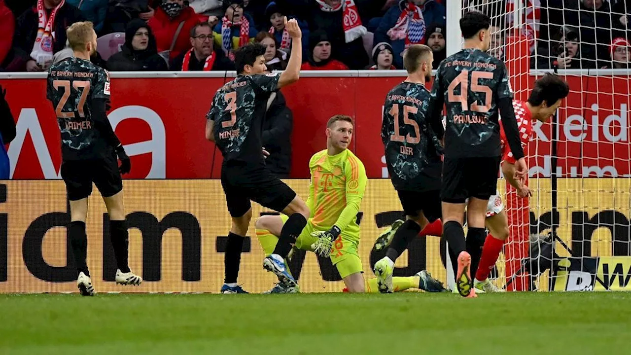 FC Bayern München: Noten zur Pleite in Mainz - Trio fällt durch