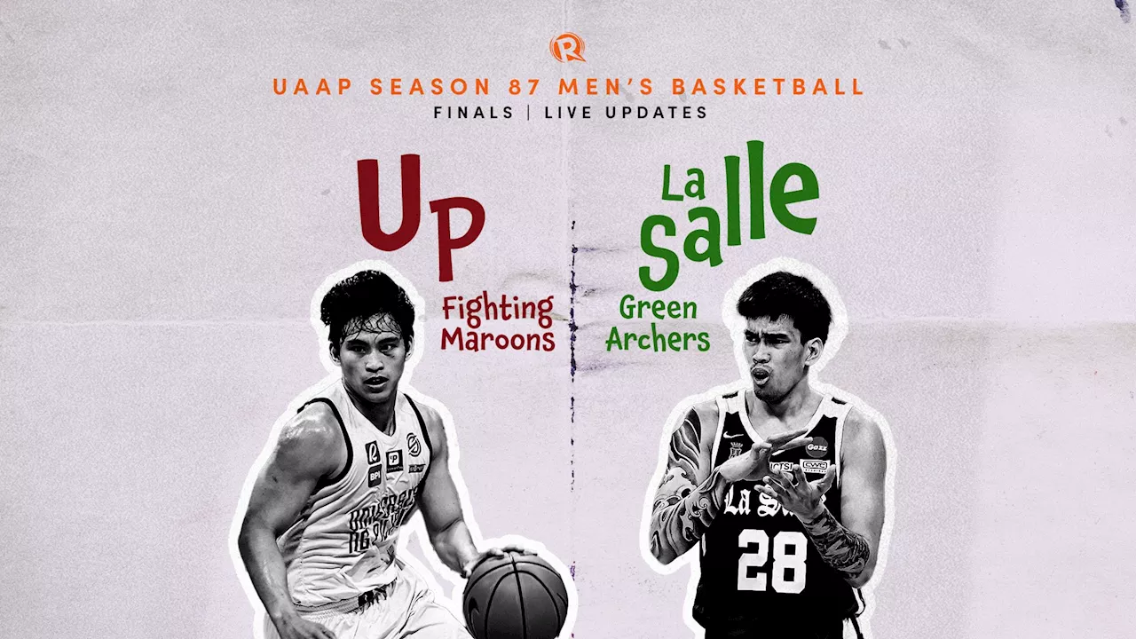 LIVE UPDATES: La Salle vs UP – UAAP Season 87 men’s basketball finals, Game 3