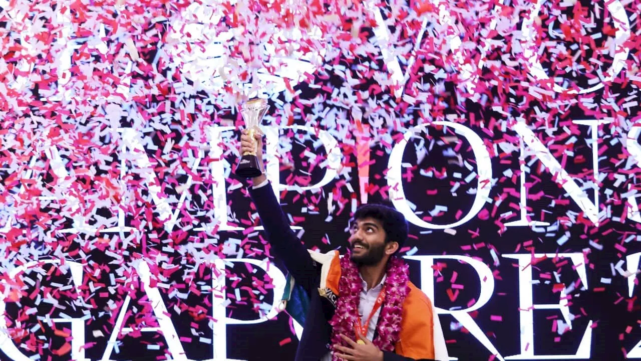 The 18-year-old Indian who's the new world chess champion