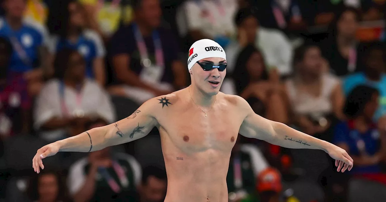 Diogo Ribeiro bate recorde nacional dos 100 mariposa em piscina curta