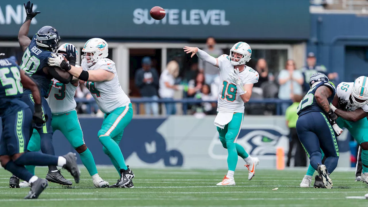 Miami Dolphins Waive QB Skylar Thompson Among Saturday Moves