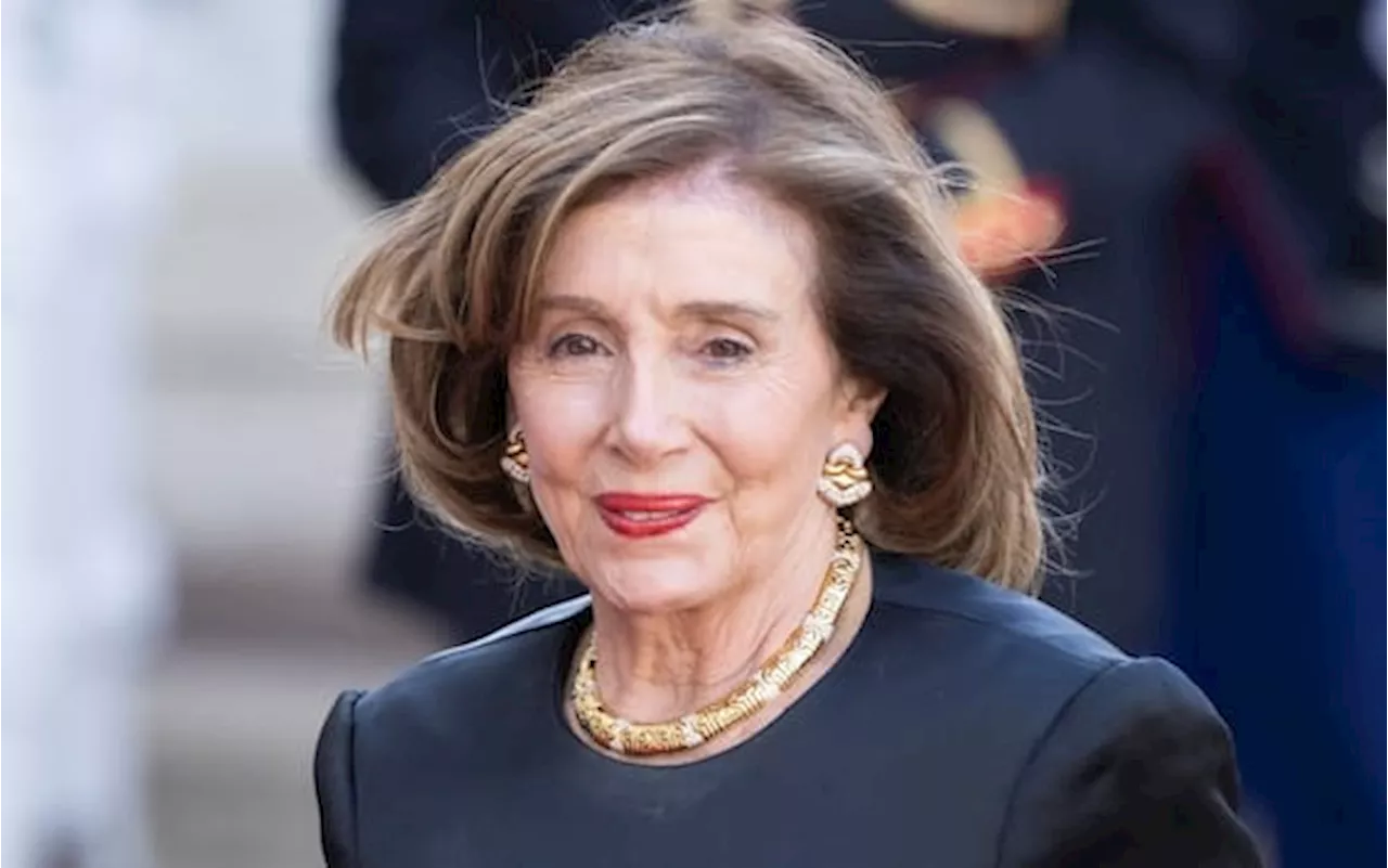 Ex speaker Usa Nancy Pelosi ferita nel viaggio in Lussemburgo