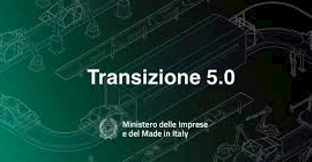 Transizione 5.0, aliquota più alta per le Pmi ma non c’è la proroga