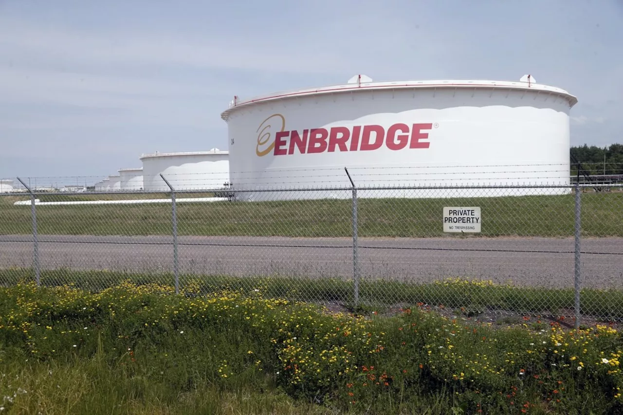 Enbridge reports 265,000-litre oil spill in Wisconsin