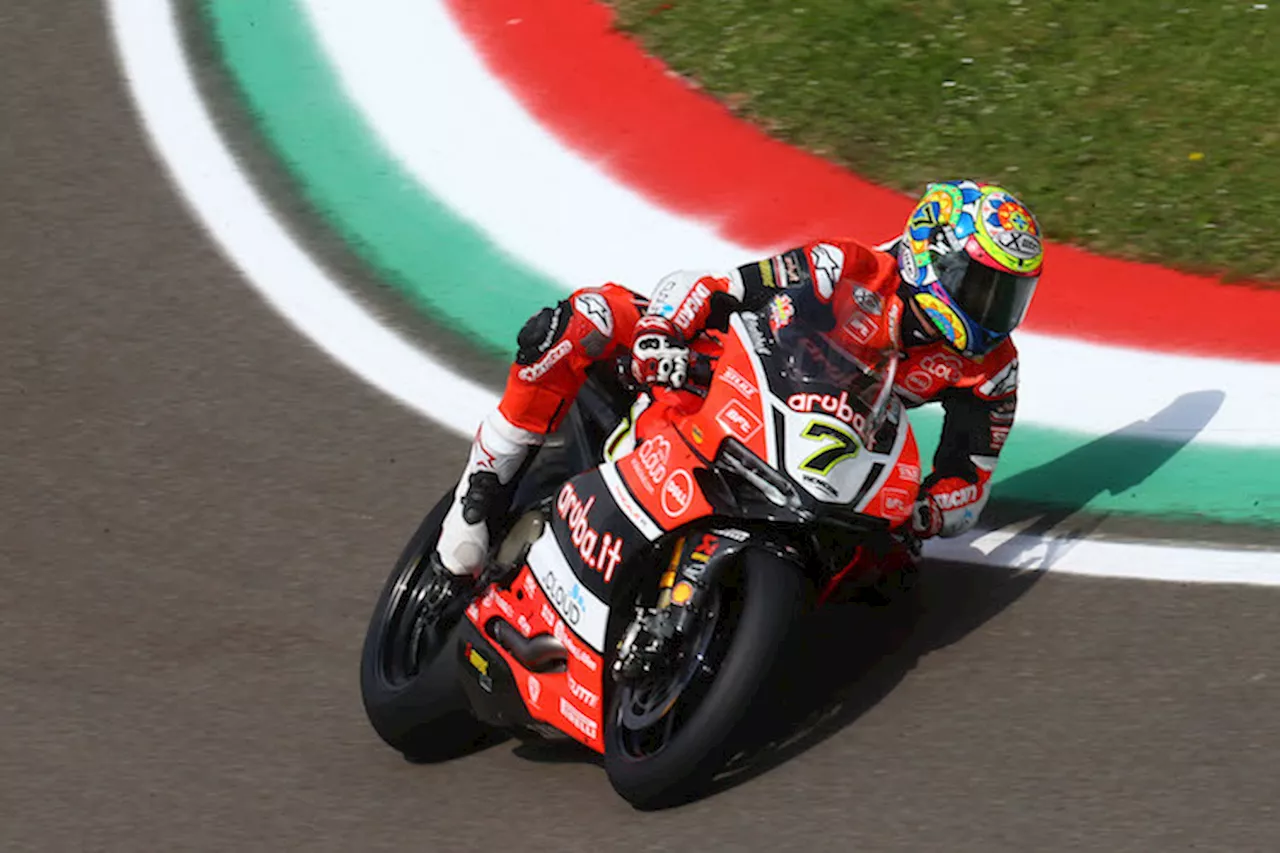 Imola, Superpole: Davies auf Pole, Drama um Guintoli