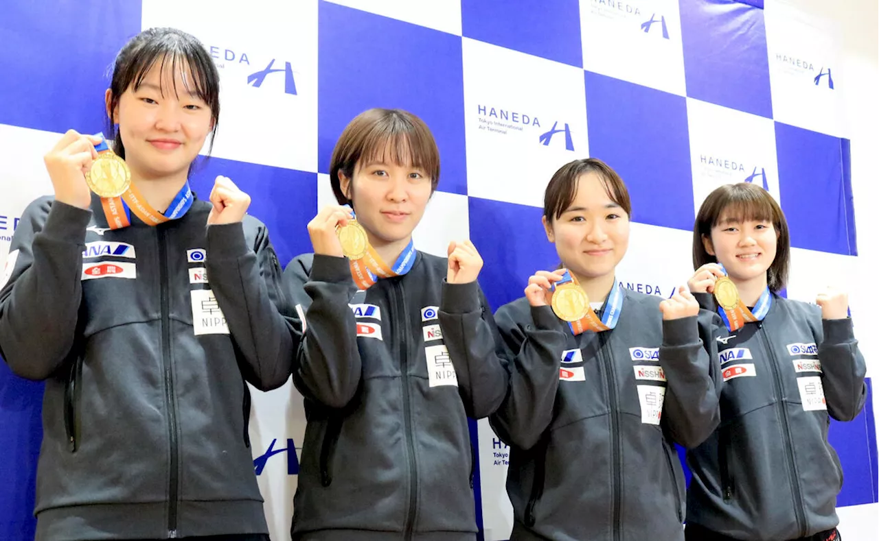 卓球 日本協会がアジア選手権金メダルの張本智和、美和、平野美宇、伊藤美誠、早田ひな、大藤沙月、横井咲桜に１００万円の報奨金