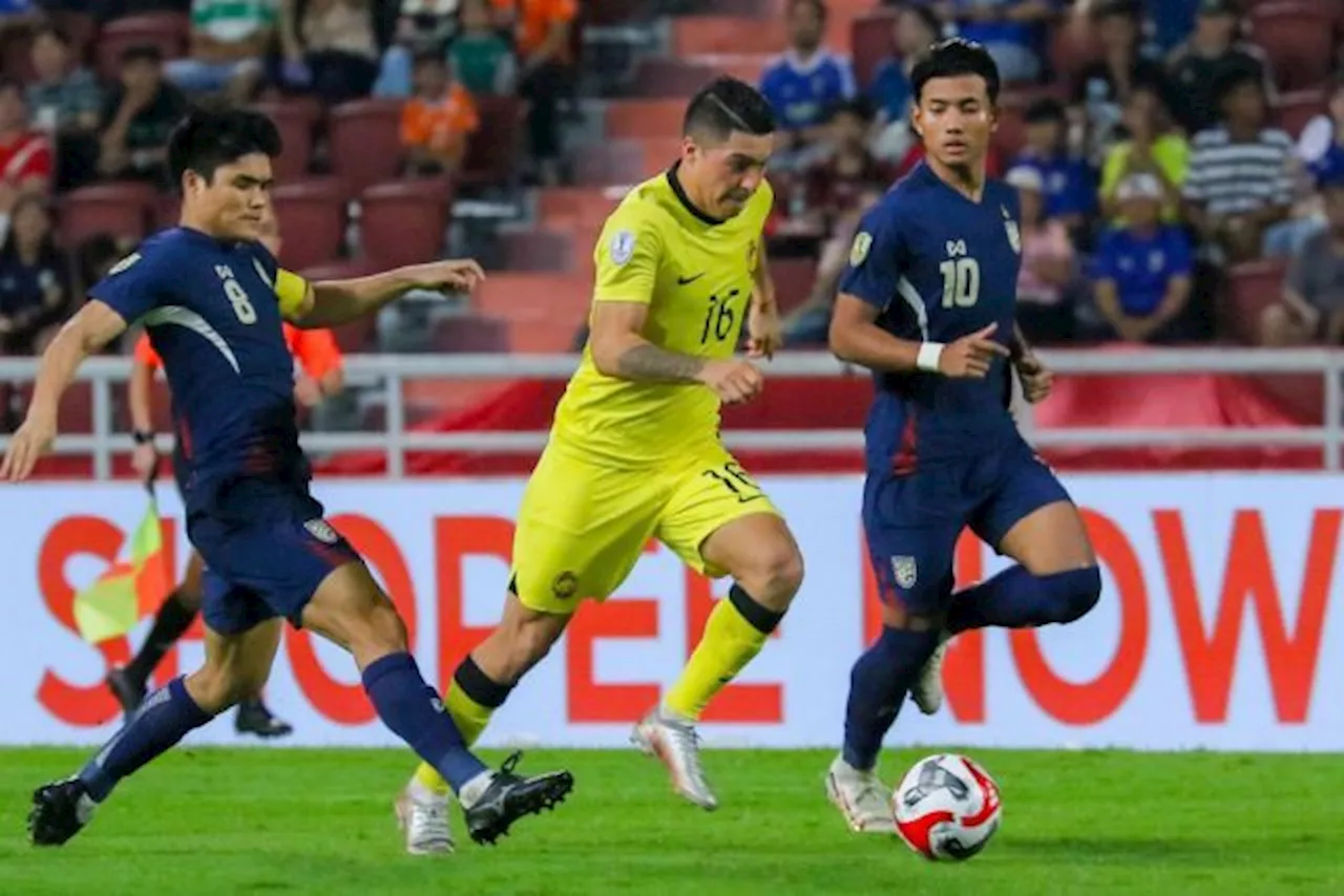 Harimau Malaya go down fighting in 0-1 loss to Thailand in AFF Cup