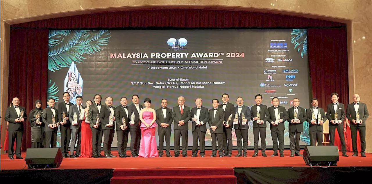 Property industry stalwarts shine