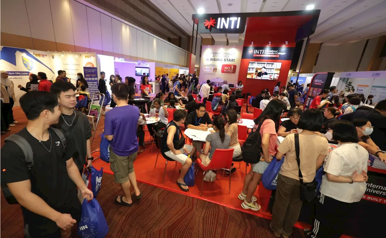 Students, parents flock to Star Education Fair 2024 in Penang