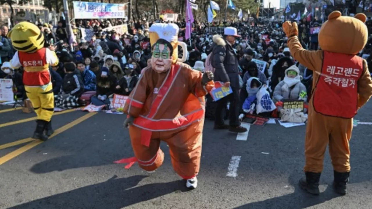 Großdemo vor Südkoreas Parlament vor neuem Votum über Absetzung des Staatschefs