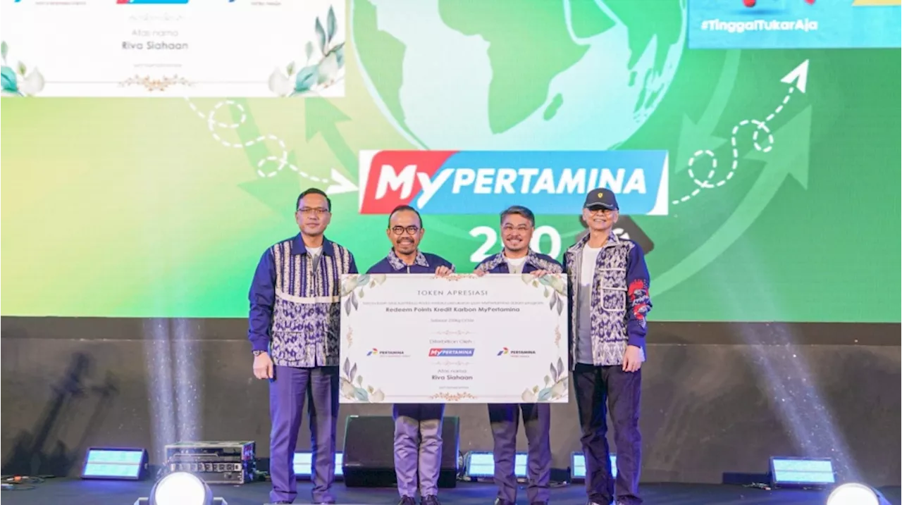 Lewat Program Redeem Point Kredit Karbon, Pertamina Ajak Pengguna MyPertamina Dorong Dekarbonisasi