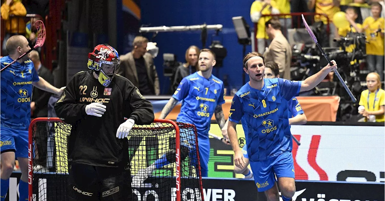 Innebandy: Sverige till final i innebandy-VM efter övertygande seger mot Tjeckien