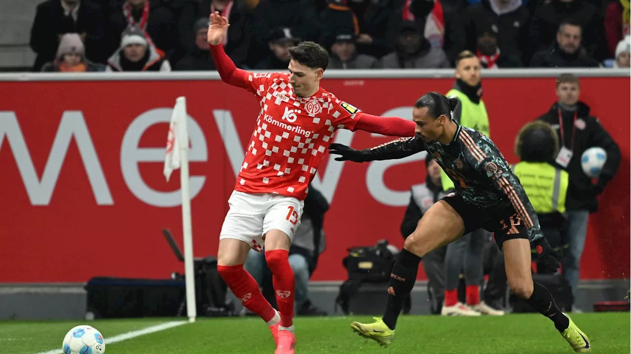 Erste Saison-Niederlage in der Bundesliga : Bayern München verliert bei Mainz 05