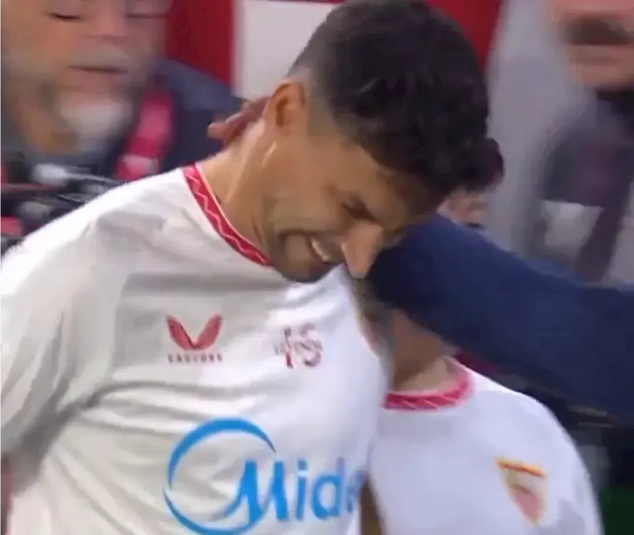 Premier League winner breaks down in tears on the pitch as he prepares to retire due to ‘chronic pain’...